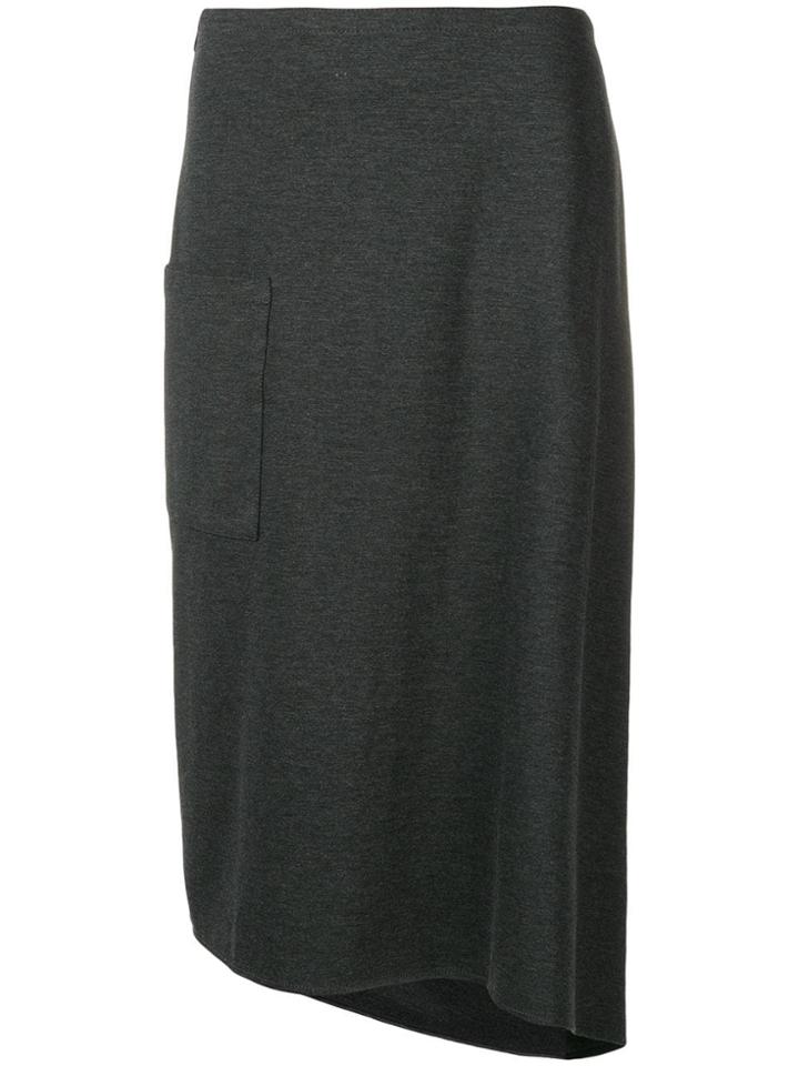 Tibi Origami Skirt - Grey