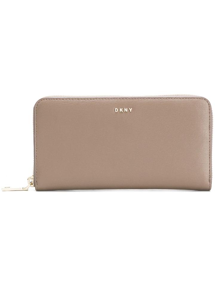 Dkny Bryant Continental Wallet - Grey