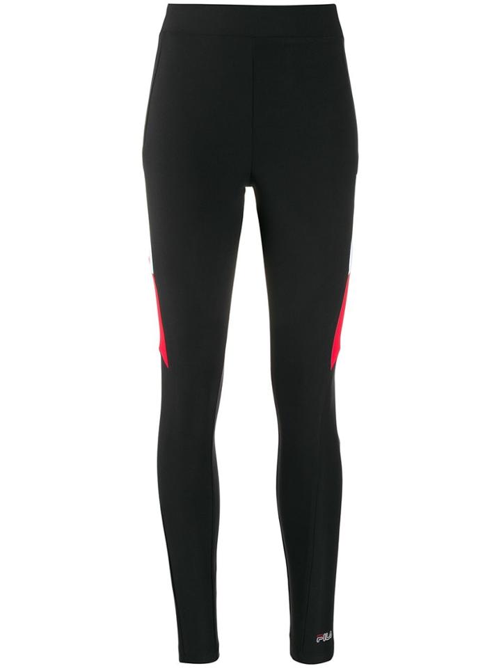 Fila Logo Printed Leggings - Black