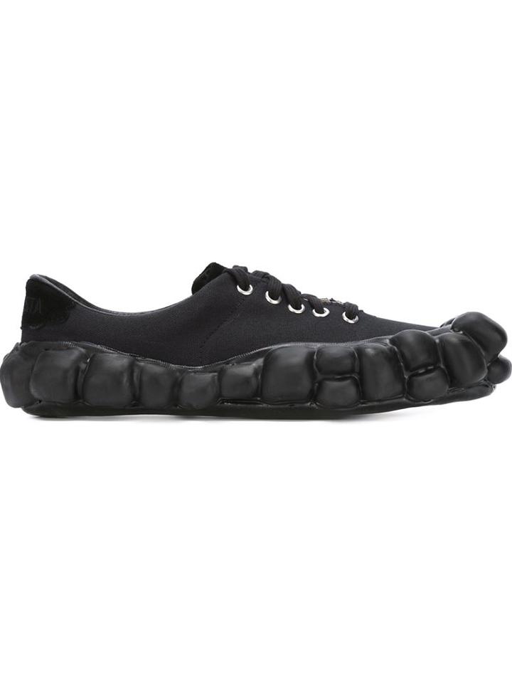 Walter Van Beirendonck Extended Pebbled Sole Sneakers