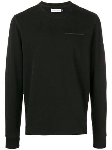Pop Trading International Logo Print Sweatshirt - Black