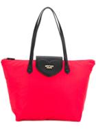 Twin-set Logo Plaque Contrast Tote - Red