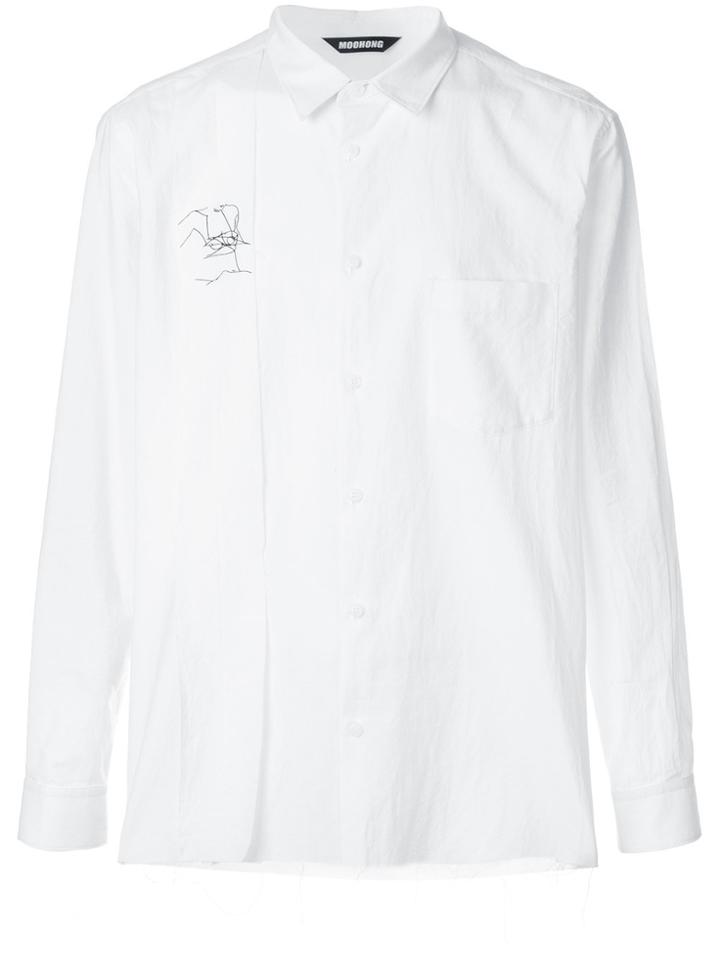 Moohong Distressed Shirt - White