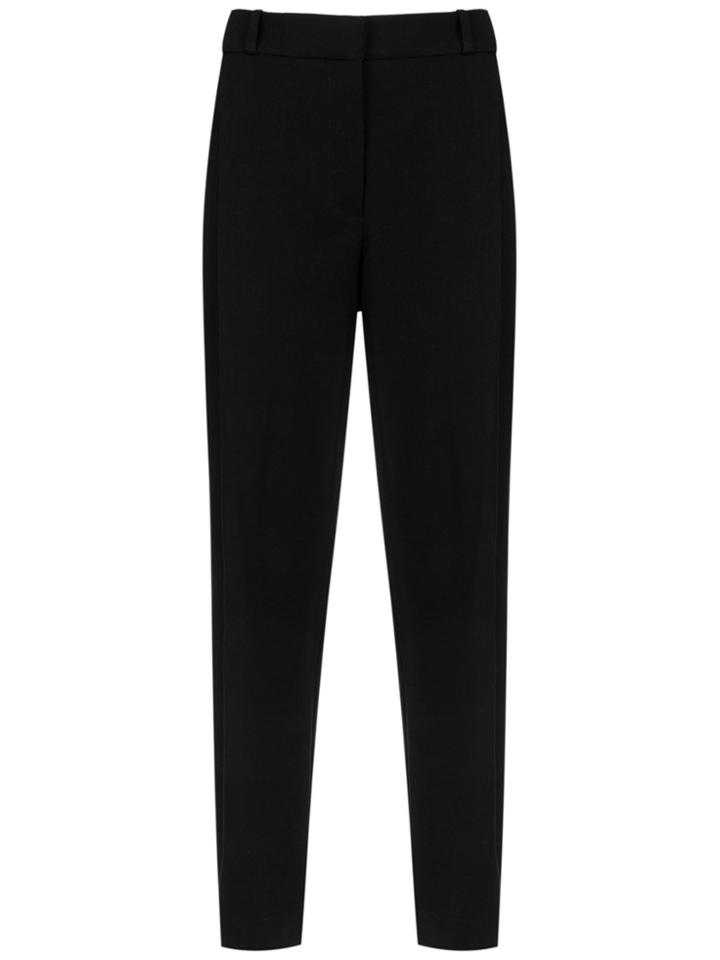 Alcaçuz Censura Cropped Trousers - Black
