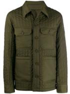 Helmut Lang Fitted Safari Jacket - Green