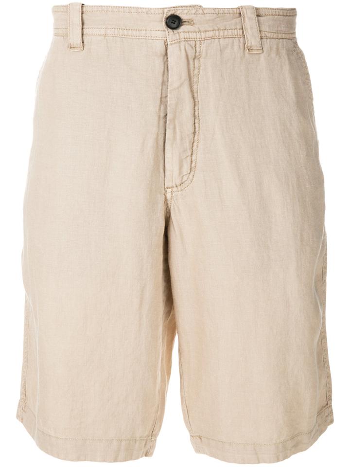 Emporio Armani Casual Shorts - Nude & Neutrals