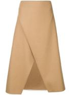Ports 1961 Wrap Medium Skirt - Brown