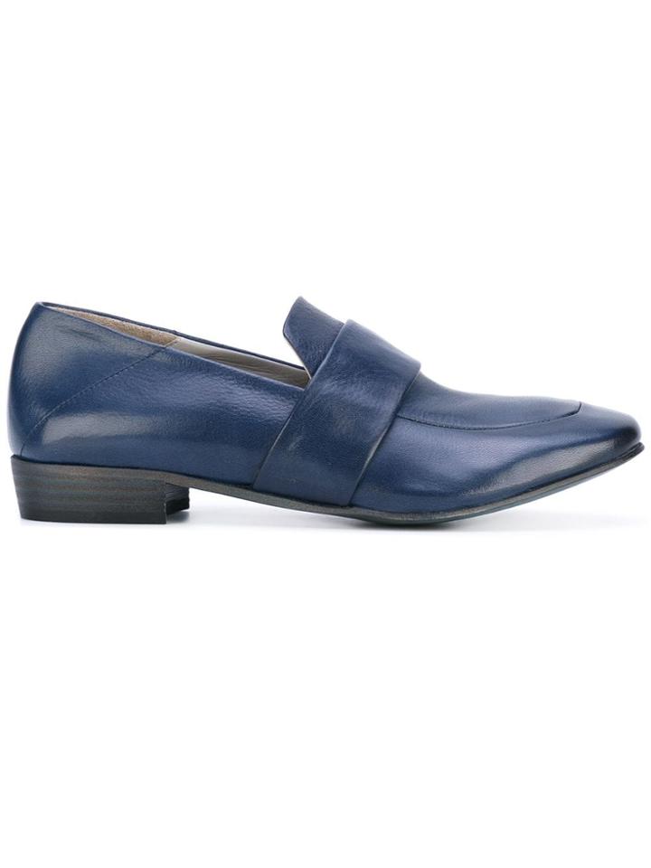 Elena Iachi Classic Loafers - Blue