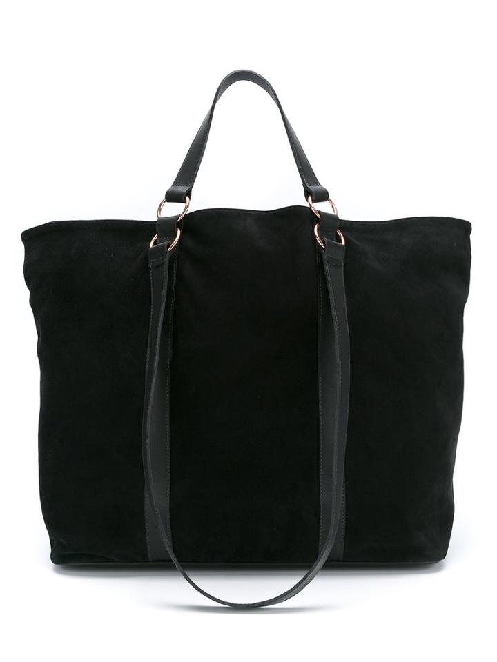 Reinaldo Lourenço - Leather Tote Bag - Women - Goat Skin - One Size, Black, Goat Skin