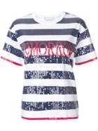 Alberta Ferretti Tomorrow Sequined Shortsleeved T-shirt - White