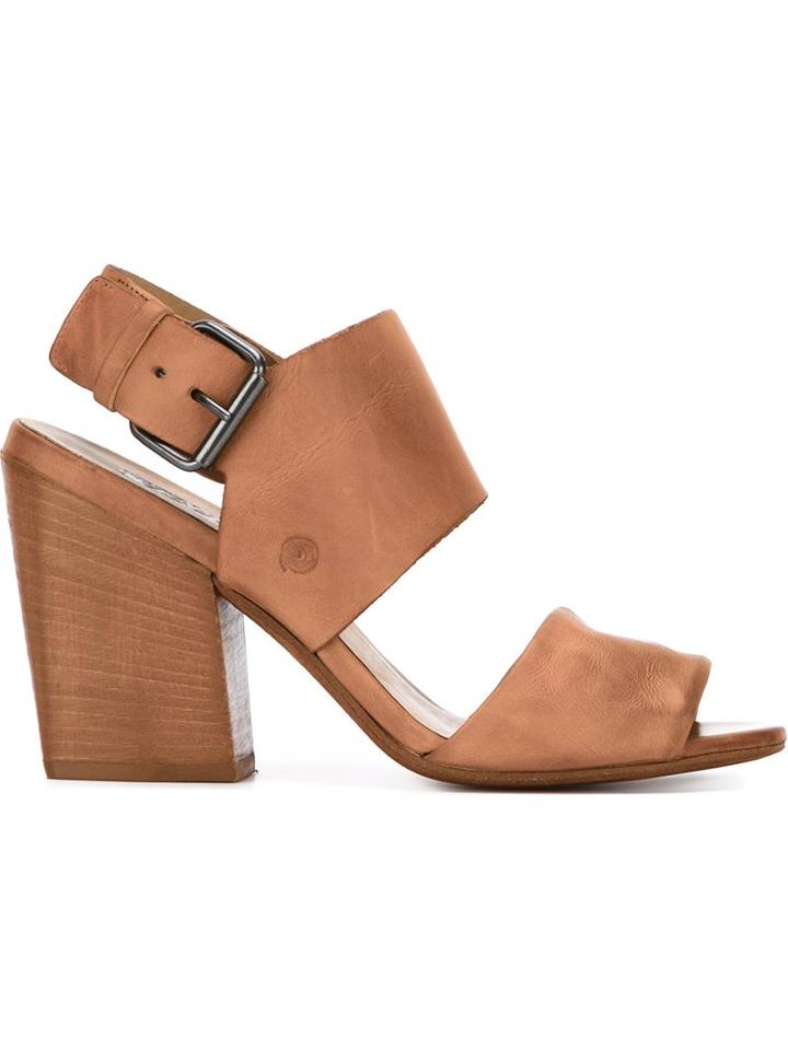 Marsèll Chunky Heel Sandals, Women's, Size: 37.5, Brown, Leather