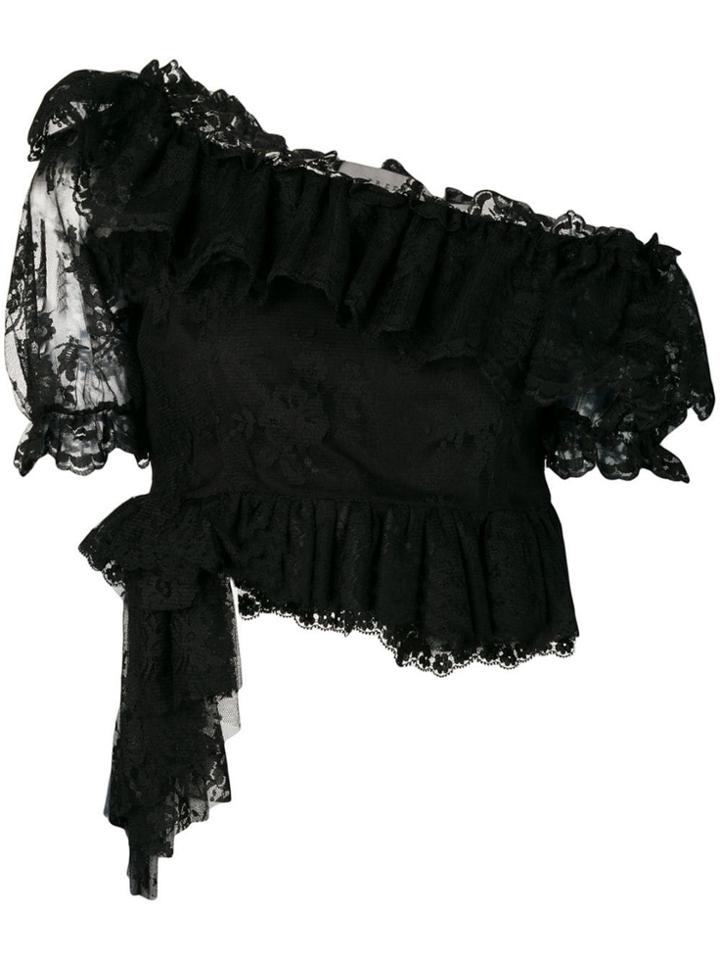Preen By Thornton Bregazzi Iris Top - Black