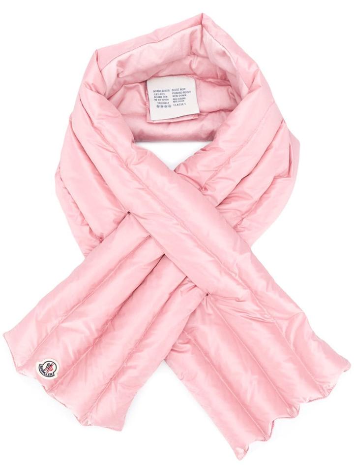 Moncler Slit Wrap Scarf - Pink