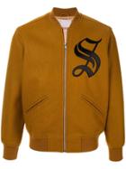 Supreme Old English Varsity Jacket - Brown
