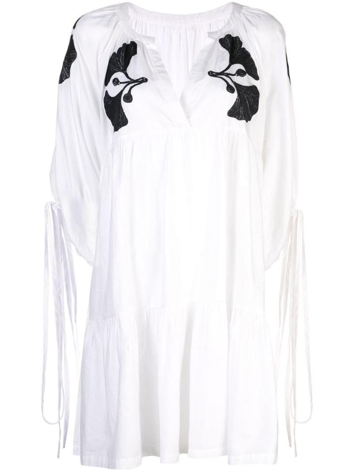 Cynthia Rowley Penelope Embroidered Dress - White