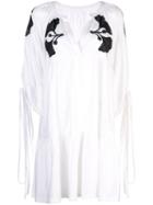 Cynthia Rowley Penelope Embroidered Dress - White