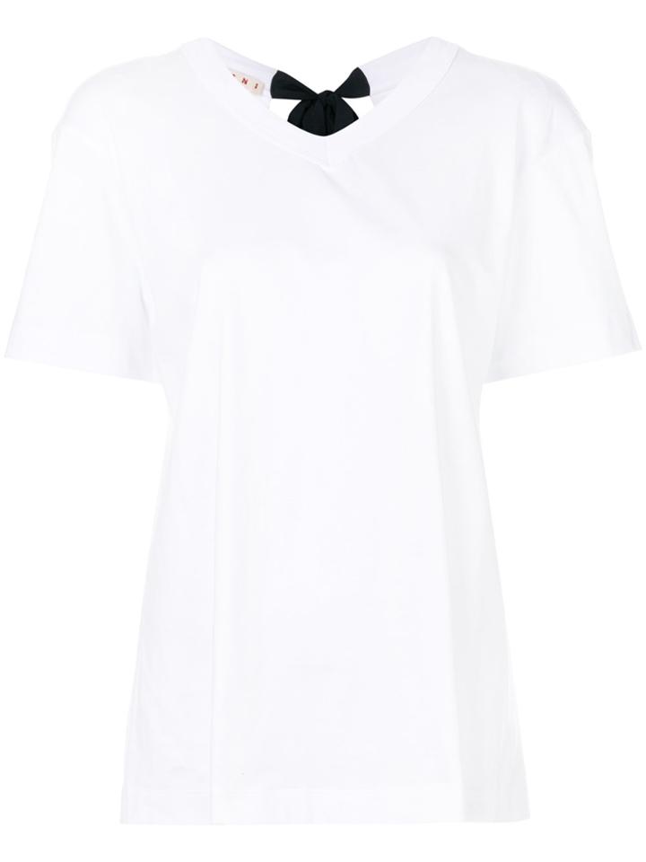 Marni Open Back T-shirt - White