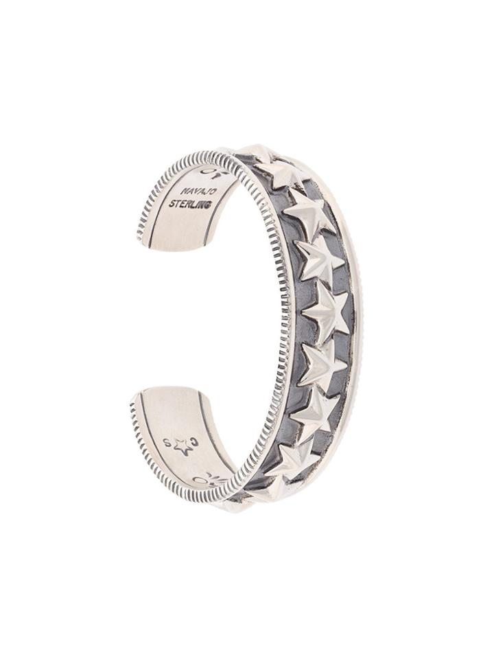 Cody Sanderson Slim Star Cuff Bracelet - Metallic