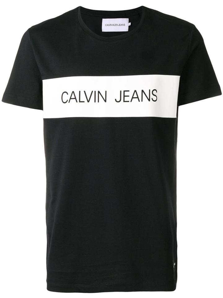 Calvin Klein Jeans Printed T-shirt - Black