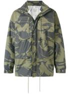 A Kind Of Guise Camouflage Print Jacket - Green