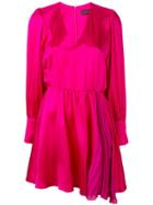 Federica Tosi Pleated Detail Dress - Pink