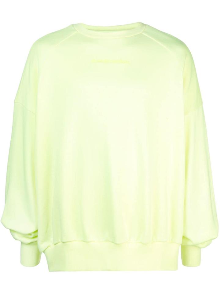 Juun.j Round Neck Sweatshirt - Yellow