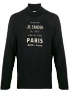Jil Sander Logo Print Jumper - Black