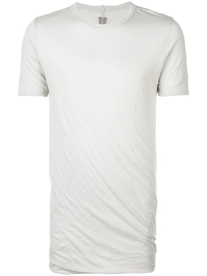Rick Owens Crew Neck Jersey Top - Neutrals
