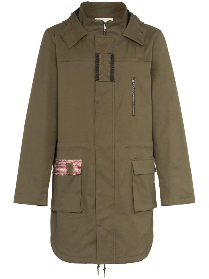 78 Stitches Army Parka - Green