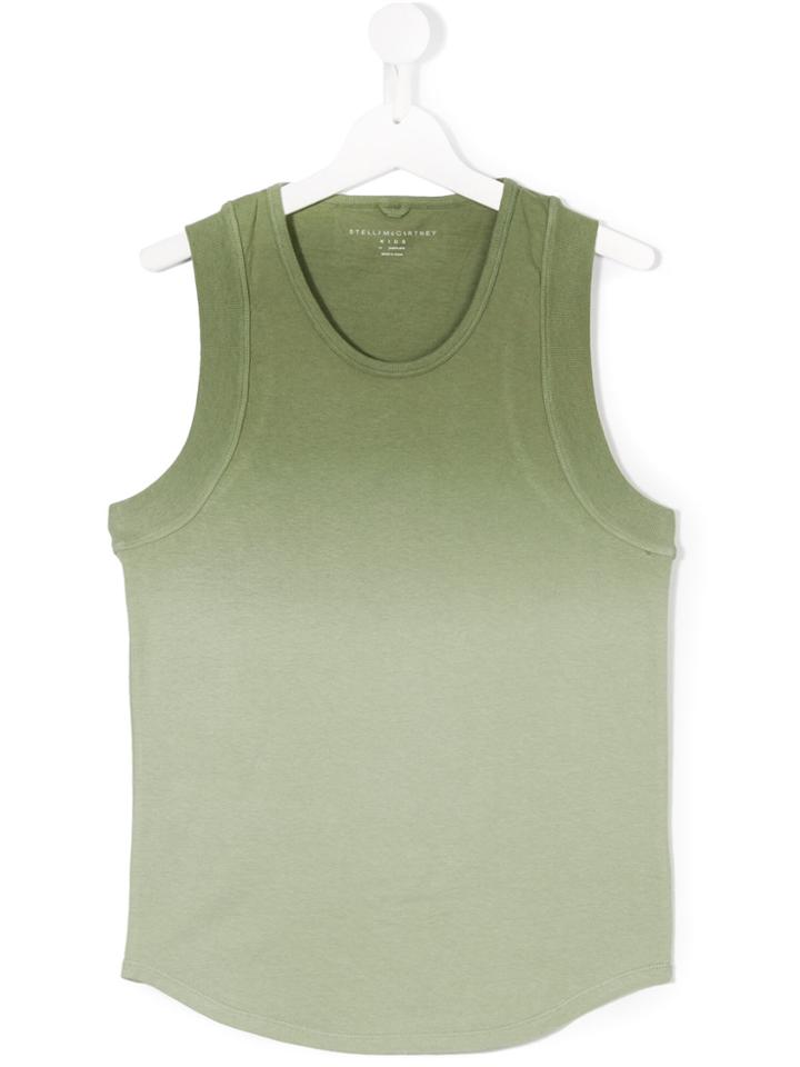 Stella Mccartney Kids Faded Tank Top - Green
