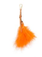 Loewe Feather Bag Charm - Orange