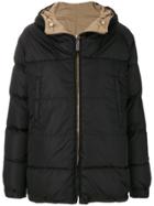 's Max Mara Reversible Down Jacket - Black