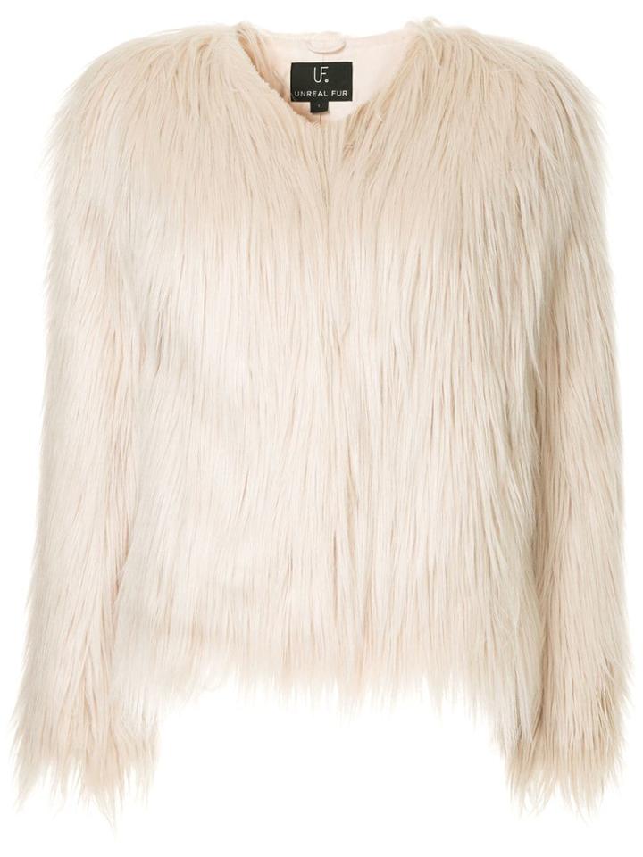 Unreal Fur Unreal Dream Jacket - Neutrals