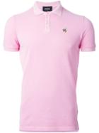 Dsquared2 Classic Polo Shirt, Men's, Size: Large, Pink/purple, Cotton