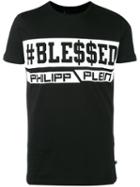 Philipp Plein - Blessed Print T-shirt - Men - Cotton - S, Black, Cotton