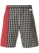 Gosha Rubchinskiy Checked Bermuda Shorts - Blue