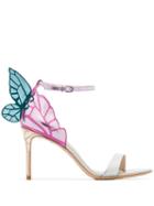 Sophia Webster Butterfly Back Sandals - Silver Multi Metallic