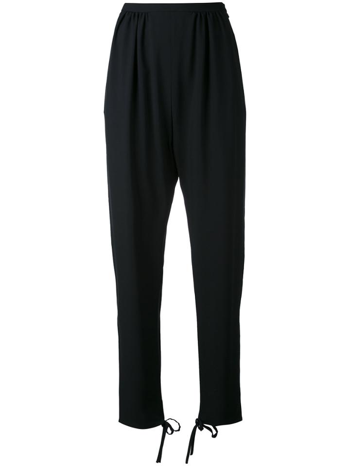 Chloé Drop Crotch Tapered Trousers - Blue