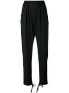 Chloé Drop Crotch Tapered Trousers - Blue