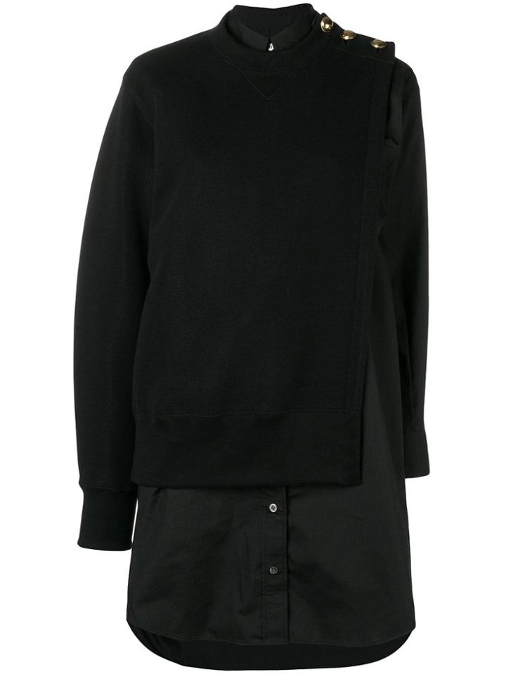 Sacai Layered Dress - Black