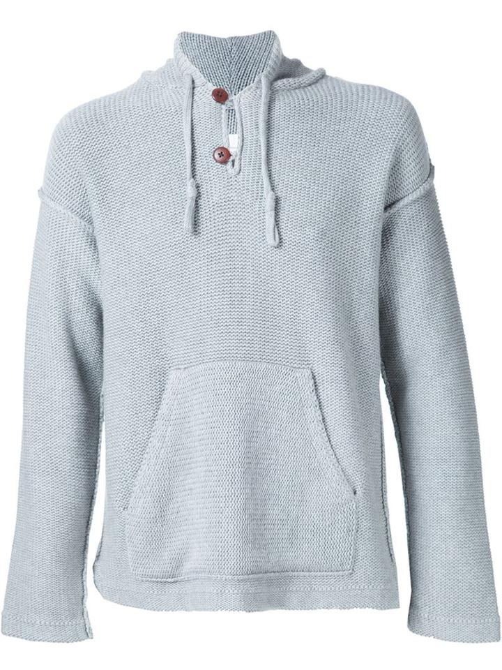 Outerknown Knitted Hooded Jumper