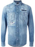 Diesel D'broome Shirt, Men's, Size: Xl, Blue, Cotton