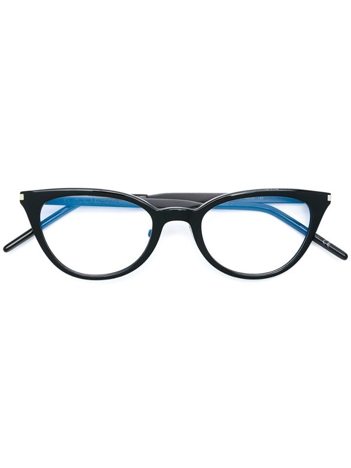 Saint Laurent Eyewear 264 Round Eyeglasses - Black