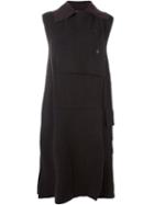 Boboutic Sleeveless Double Breasted Coat