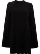 Ellery Longsleeved Tunic, Women's, Size: 8, Black, Polyester/acetate