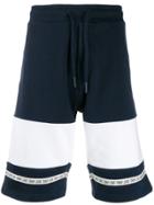 Tommy Jeans Colour-blocked Baseball Shorts - Blue