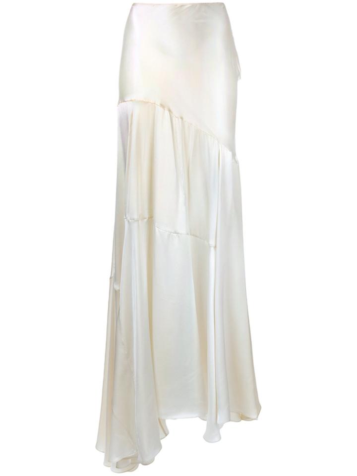 Simone Rocha Draped Maxi Skirt - White