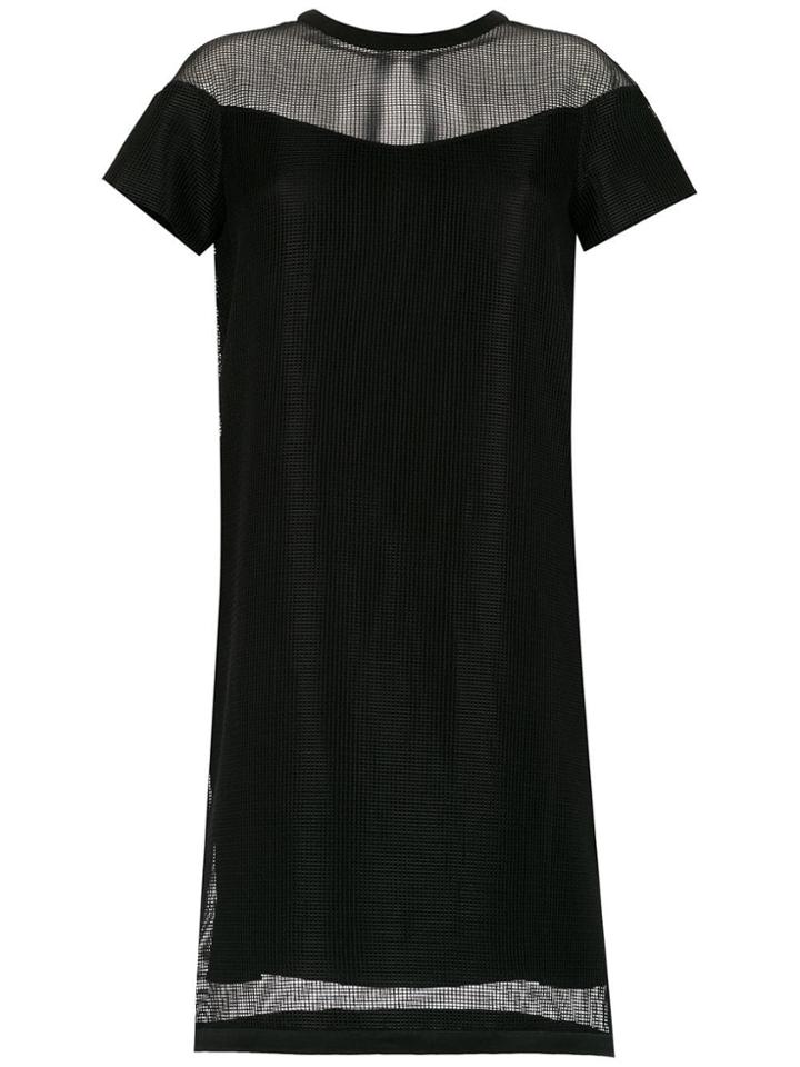 Gloria Coelho Armadura Shift Dress - Black