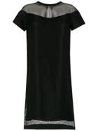 Gloria Coelho Armadura Shift Dress - Black