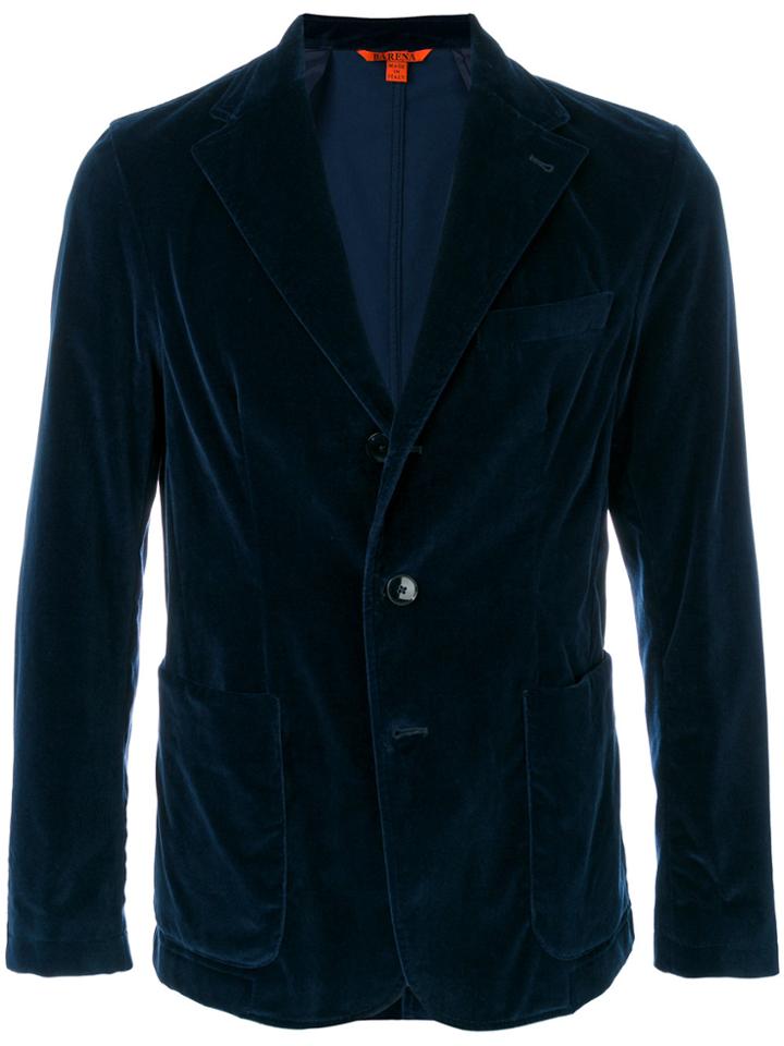 Barena Patch Pocket Blazer - Blue